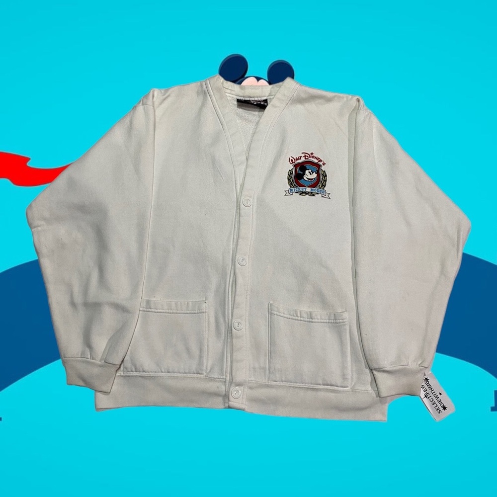 Custom Vintage Disney Mickey Mouse Cardigan 1of1